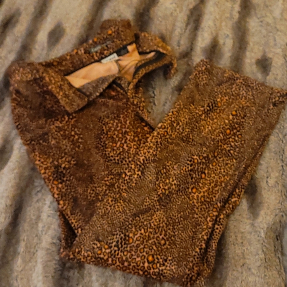 Vintage Guess faux fur pants